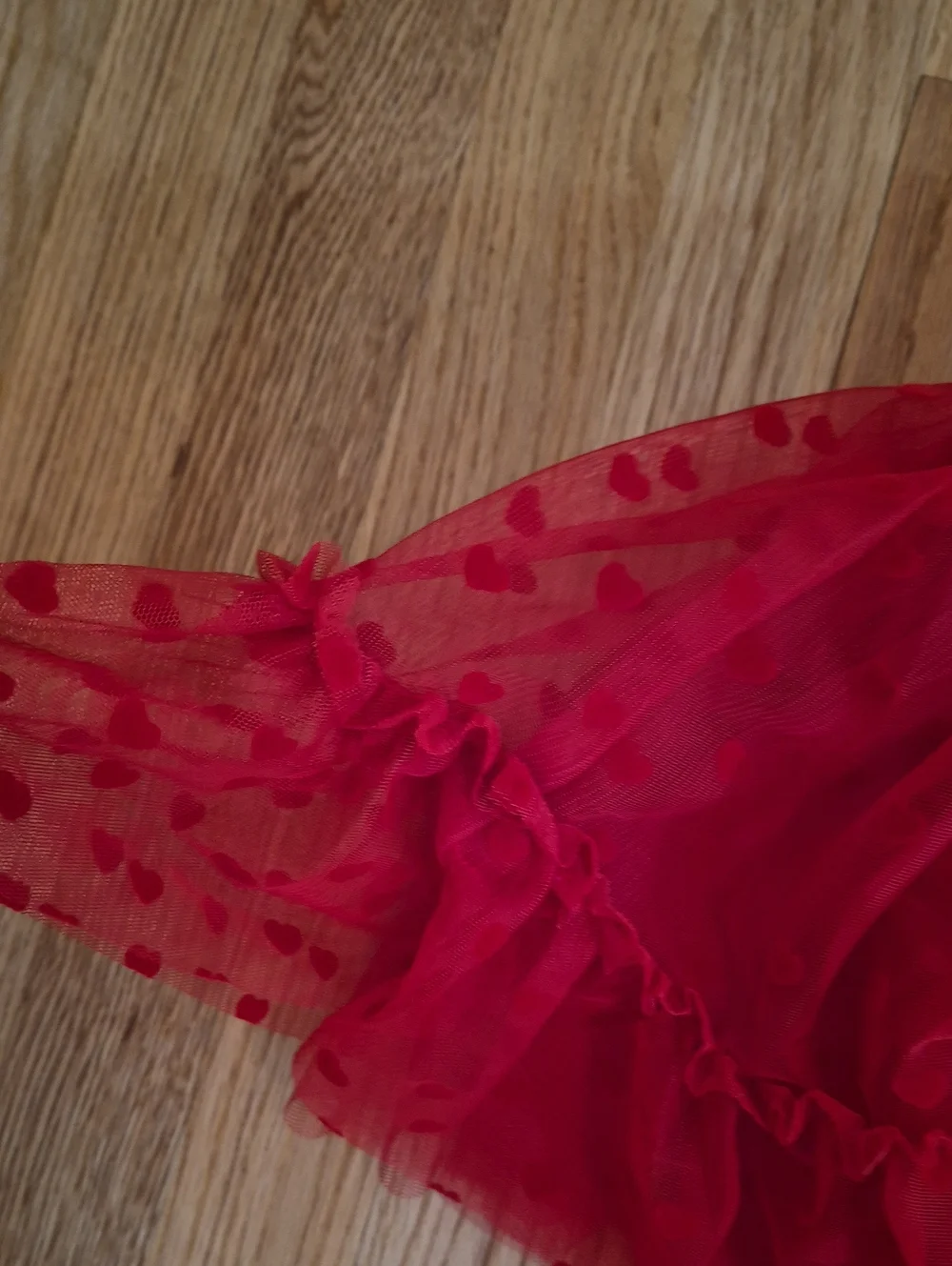 Gymboree Red Heart Dot Mini Skirt